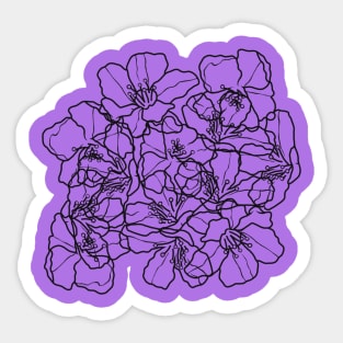 Floral Sticker